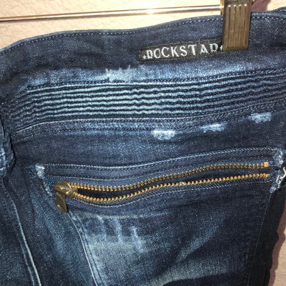 Rockstar Men Exclusive Tiger Fight Jeans EUC - Picture 6 of 14